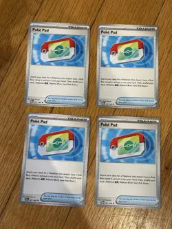 4x Poke Pad 081/088 - English Perfect Order Pokemon TCG (Playset) - Image 1