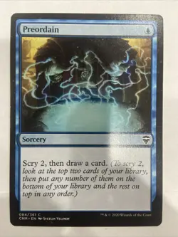 Preordain Commander Legends Regular - Image 1