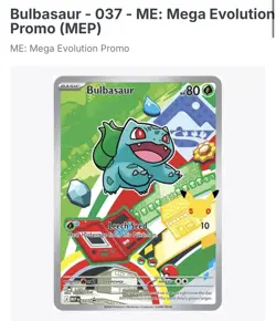 Pokemon TCG First Partner Illustration Collection Series 1 Kanto GEN 1 Starters - Image 3