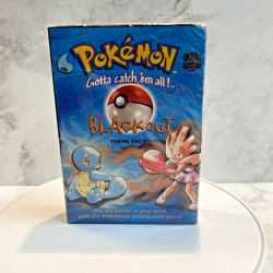 Blackout Theme Deck Pokemon Wizards of the Coast Factory SEALED 1999 Base set - Image 1