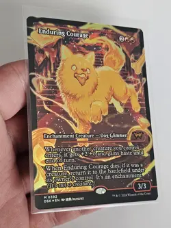 MTG Enduring Courage (Showcase) Duskmourn: House of Horror Foil M 392 (Clean) - Image 4