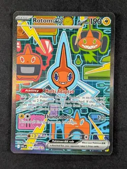 2025 Pokemon ROTOM EX #126/094 Phantasmal Flames Special Illustration Rare ENG - Image 1