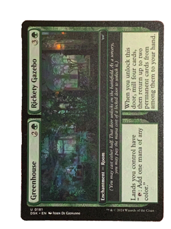 MTG Greenhouse Rickety Gazebo - Duskmourn #181 - Near Mint - Image 1