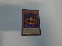 YuGiOh! Pumpking the King of Grave Ghosts MZMU-EN001 Secret Rare 1st Edition NM - Image 1