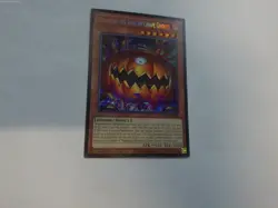 YuGiOh! Pumpking the King of Grave Ghosts MZMU-EN001 Secret Rare 1st Edition NM - Image 3