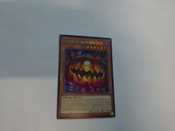 YuGiOh! Pumpking the King of Grave Ghosts MZMU-EN001 Secret Rare 1st Edition NM - Image 5