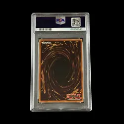 Yu-Gi-Oh! Slab Red Eyes Black Dragon BPT-005 PSA 9 Mint 2002 - Image 2