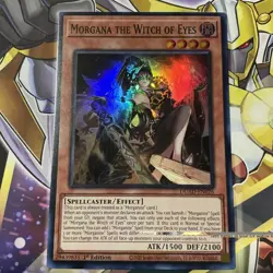 Yugioh Duelist's Advance Morgana the Witch of Eyes - Super Rare - DUAD-EN026 NP - Image 1