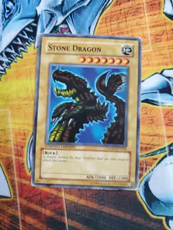 Yugioh! Stone Dragon MDP2-EN020 Limited Edition Common LP - Image 1