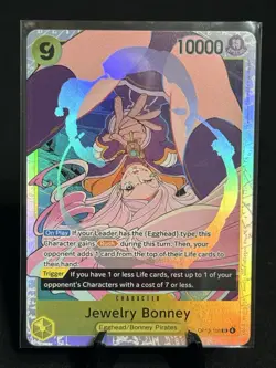 Jewelry Bonney OP13-108 SR Carrying on His Will - ONE PIECE ENGLISH - Image 1