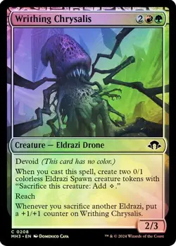 Writhing Chrysalis Modern Horizons 3 Foil Magic The Gathering - Image 1