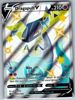 Dragapult V SWSH096 SWSH: Sword & Shield Promo Cards - Pokemon Card - NM - Image 1
