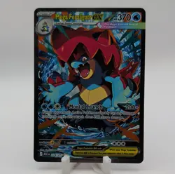 Mega Feraligatr EX 274/217 Full Art Holo 370 HP Pokemon TCG Card - Image 3