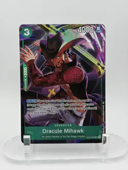 Dracule Mihawk (Illustration Box Vol.4) ST12-003 One Piece Promotion Cards Foil - Image 1