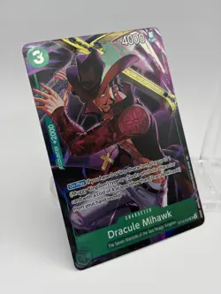 Dracule Mihawk (Illustration Box Vol.4) ST12-003 One Piece Promotion Cards Foil - Image 2