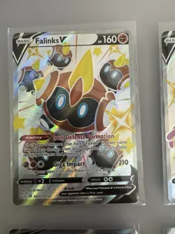 Pokemon TCG Shining Fates V Rule Holo Lot - 9 Cards Ditto V Falinks V - Image 2