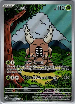Pinsir 168/167 SV06: Twilight Masquerade - Pokemon Card - NM - Image 1
