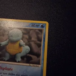Pokemon TCG Ditto 64/113 Squirtle EX Delta Species 2005 Card Non Holo Vintage - Image 3