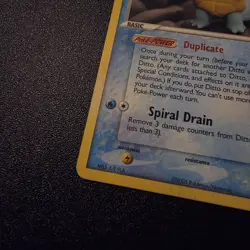 Pokemon TCG Ditto 64/113 Squirtle EX Delta Species 2005 Card Non Holo Vintage - Image 4