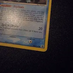 Pokemon TCG Ditto 64/113 Squirtle EX Delta Species 2005 Card Non Holo Vintage - Image 5
