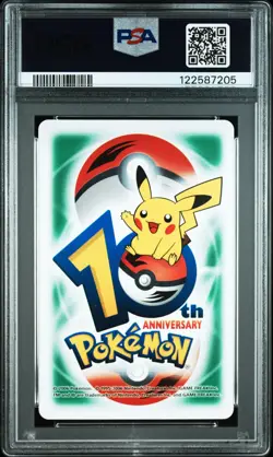 2006 Pokemon 10th Anniv Playing Poker Card Milotic Feebas 10 Hearts PSA 10 POP 3 - Image 2