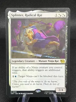 Splinter, Radical Rat R Teenage Mutant Ninja Turtles 169 NM - Image 1