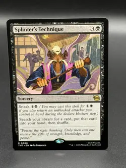 MTG: Teenage Mutant Ninja Turtles ~ Splinter's Technique (Rare) Regular #0080 - Image 1