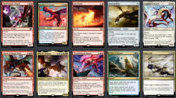 Custom Commander Deck EDH The Ur-Dragon DRAGON TRIBAL Magic MTG with Deck Case - Image 4