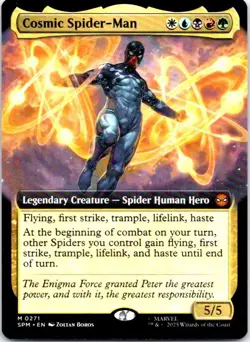 Cosmic Spider-Man (Extended Art) M Marvel's Spider-Man 271 NM NM-LP - Image 1