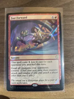 Fast Forward (Surge Foil) Commander: Teenage Mutant Ninja Turtles Foil - Image 1