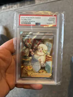 Pokemon TCG Melony GG64/GG70 Crown Zenith: Galatian Gallery PSA 10 GEM MT - Image 1