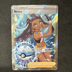 Pokemon Nessa TG27/TG30 Swsh11 Lost Origin Ultra Rare Holo Trainer English - Image 1