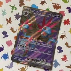 Pokemon Hydreigon EX Illustration Rare White Flare 161/086 IR Pack Fresh Mint - Image 1