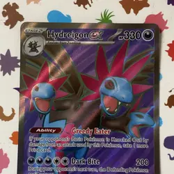 Pokemon Hydreigon EX Illustration Rare White Flare 161/086 IR Pack Fresh Mint - Image 3