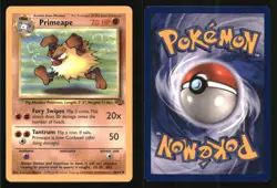 Primeape 43/64 Uncommon Jungle Pokemon Unlimited Lightly Played - Image 3