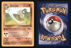 Marowak 39/64 Uncommon Jungle Pokemon Unlimited Lightly Played - Image 3