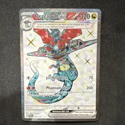 Pokemon Dragapult ex Ultra Rare Sv06 Twilight Masquerade 200/167 Holo 320 HP - Image 1