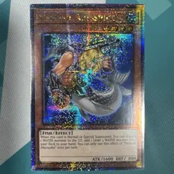Mermail Abysspike - Quarter Century Secret Rare RA04-EN012 Yugioh - Image 1