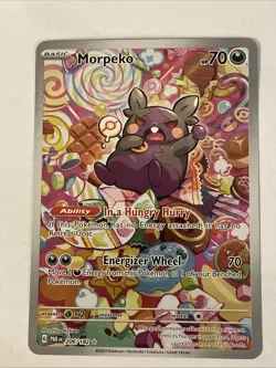 Pokemon - Morpeko - 206/182 Paradox Rift - Illustration Rare Pokemon TCG - Image 1