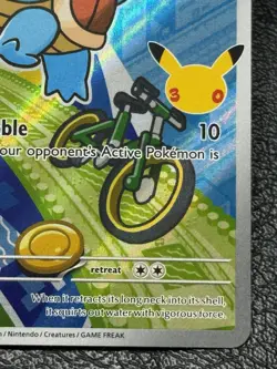Squirtle MEP 039 Promo - Illustration Rare - Pokemon TCG: 30th Anniversary - NM - Image 4