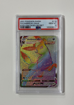 Pokemon Evolving Skies #214 Umbreon VMAX 214/203 PSA 10 - Image 2