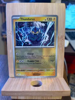 Pokemon TCG Thundurus 33/86 English Black Bolt Master Ball Holo - Image 1