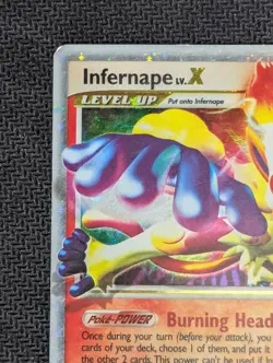 Pokemon TCG Infernape LV.X Holo Promo DP10, MP Condition - Image 3