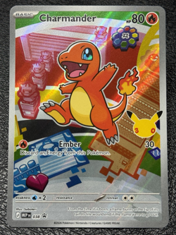 Charmander MEP 038 Promo - Illustration Rare - Pokemon TCG: 30th Anniversary NM - Image 1