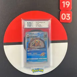 Pokemon S-Chinese Sword&Shield Bibarel AR CS5aC 130 Grade10 - Image 1