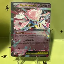 Pokemon TCG MISCUT ERROR Print Dot Alignment Visible PFL Mega Diance ex 041/094 - Image 1