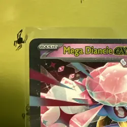 Pokemon TCG MISCUT ERROR Print Dot Alignment Visible PFL Mega Diance ex 041/094 - Image 3