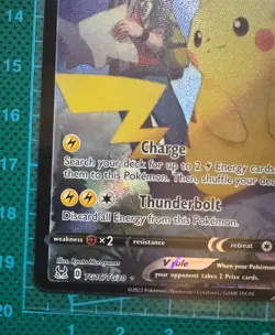 Pokemon TCG Pikachu V TG16/TG30 Ultra Rare - SW&SH Lost Origin English - Image 4