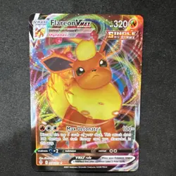 Pokemon Flareon VMAX Ultra Rare SWSH07 Evolving Skies 018/203 Holo 320 HP - Image 1