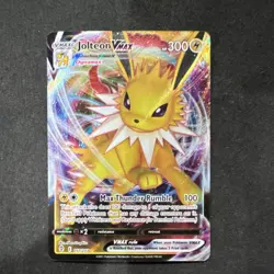 Pokemon Jolteon VMAX Ultra Rare SWSH07 Evolving Skies 051/203 Holo 300 HP - Image 1